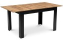 Stół NP 120-160x80 Craft nogi czarne