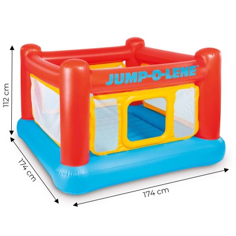Trampolina dmuchana zamek 174x174x112 cm INTEX 48260 INTEX