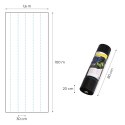 Agrowłóknina czarna agrotkanina UV 90g mata antychwastowa 1,6x100m kołki MulltiGarden MultiGarden