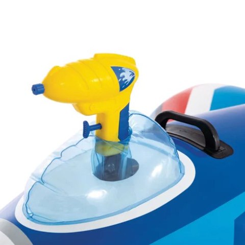 Dmuchany myśliwiec do pływania dla dzieci samolot z działkiem wodnym INTEX 57531-BLUE INTEX