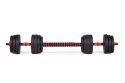 Hantle regulowane 2x20 kg sztanga zestaw 40 kg gryf ModernHome