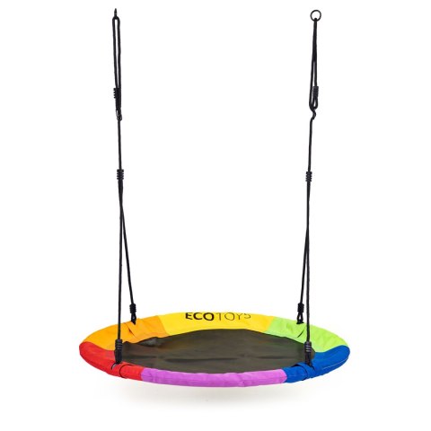 Huśtawka ogrodowa bocianie gniazdo 100 cm kolorowa ECOTOYS ECOTOYS