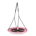Huśtawka ogrodowa bocianie gniazdo 100 cm różowa ECOTOYS ECOTOYS