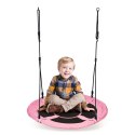 Huśtawka ogrodowa bocianie gniazdo 100 cm różowa ECOTOYS ECOTOYS
