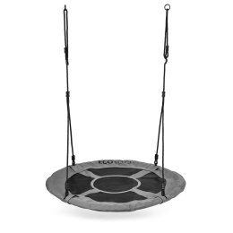Huśtawka ogrodowa bocianie gniazdo 100 cm szara ECOTOYS ECOTOYS
