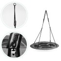 Huśtawka ogrodowa bocianie gniazdo 100 cm szara ECOTOYS ECOTOYS
