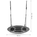 Huśtawka ogrodowa bocianie gniazdo 100 cm szara ECOTOYS ECOTOYS