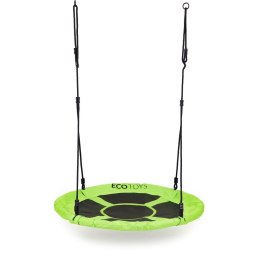 Huśtawka ogrodowa bocianie gniazdo 100 cm zielona ECOTOYS ECOTOYS