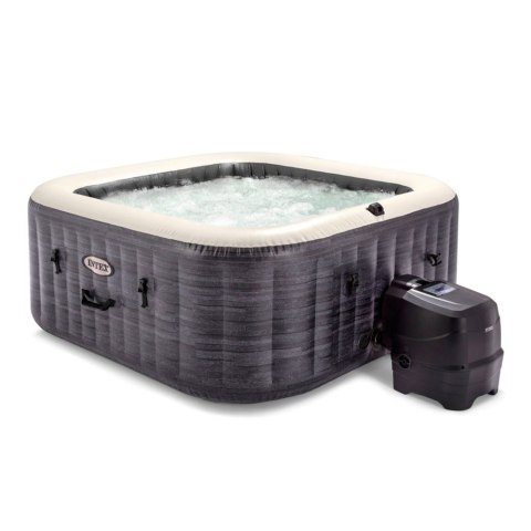 Nadmuchiwane SPA kwadratowe basen z hydromasażem 4 os. 175x71 cm akcesoria premium INTEX 28450 INTEX