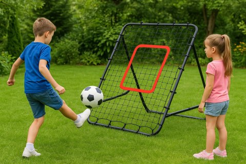 Rebounder do piłki nożnej trenażer piłkarski bramka do odbijania piłki 100x100 cm MultiGarden MultiGarden