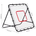 Rebounder do piłki nożnej trenażer piłkarski bramka do odbijania piłki 100x100 cm MultiGarden MultiGarden