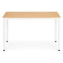 Stół do kuchni jadalni dla 4-5 osób biurko komputerowe 120x60 cm jasny dąb ModernHome ModernHome