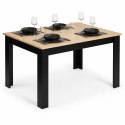 Stół prostokątny do kuchni jadalni dla 4 osób 120x80 cm dąb sonoma ModernHome ModernHome
