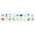 Basen ogrodowy stelażowy 396 x 122 cm 18w1 Bestway 5618W