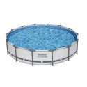 Basen ogrodowy stelażowy 427 x 84 cm 17w1 Bestway 56595