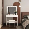 Duża nowoczesna toaletka kosmetyczna lustro oświetlenie ModernHome ModernHome