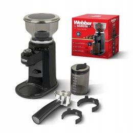 Młynek elektryczny żarnowy do kawy automatyczny 25 poziomów WEBBER CG6 180W WEBBER