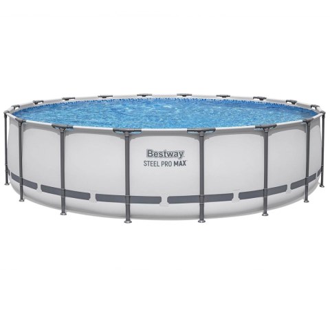 Basen Ogrodowy Stelażowy 549 x 122 cm 11w1 Bestway 56462
