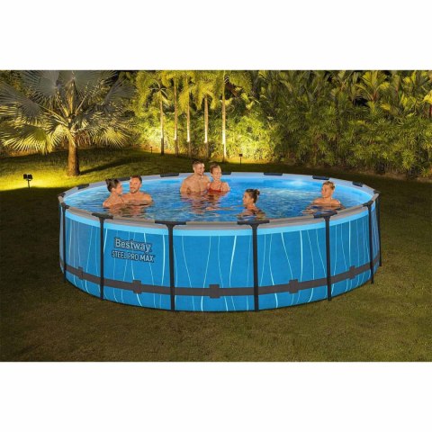 Basen ogrodowy stelażowy 457 x 107 cm 13w1 Bestway 561GD