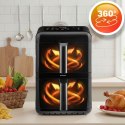 Frytkownica beztłuszczowa dwukomorowa pionowa 11.6 l Air fryer frytownica Berdsen 3000W BD-663