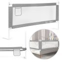 Barierka ochronna na łóżko 180 cm osłona zabezpieczenie dla dzieci ECOTOYS ECOTOYS