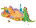 Basen dmuchany dla dzieci wodny plac zabaw 201x157x69 cm zjeżdżalnia fontanna dinozaur INTEX 56139 INTEX