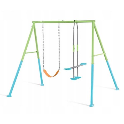 Huśtawka ogrodowa podwójna plac zabaw dla dzieci szybowiec INTEX 44120 INTEX