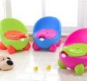 Nocnik toaleta sedes dla dzieci wyjmowany wkład antypoślizgowe nóżki różowo-zielony ECOTOYS ECOTOYS