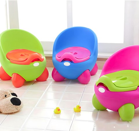 Nocnik toaleta sedes dla dzieci wyjmowany wkład antypoślizgowe nóżki zielony ECOTOYS ECOTOYS
