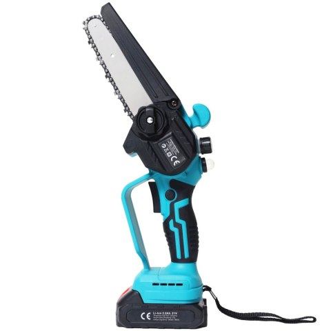 Piła łańcuchowa akumulatorowa mini pilarka ręczna silnik bezszczotkowy 21V + walizka LONGWELL INDUSTRIAL LTD