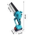 Piła łańcuchowa akumulatorowa mini pilarka ręczna silnik bezszczotkowy 21V + walizka LONGWELL INDUSTRIAL LTD