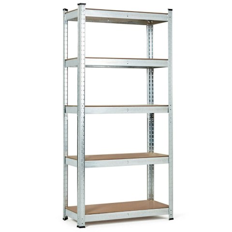 Regał magazynowy 205x120x45 cm stal galwanizowana 5 półek 875 kg ModernHome ModernHome