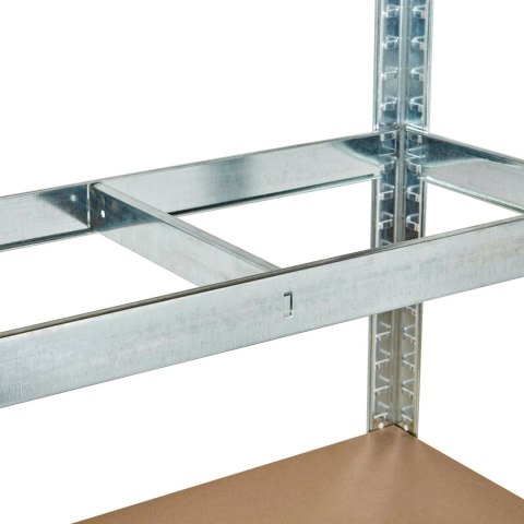 Regał magazynowy 205x120x45 cm stal galwanizowana 5 półek 875 kg ModernHome ModernHome