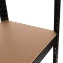 Regał metalowy magazynowy 180x90x30 cm do garażu piwnicy 5 półek 875 kg ModernHome ModernHome