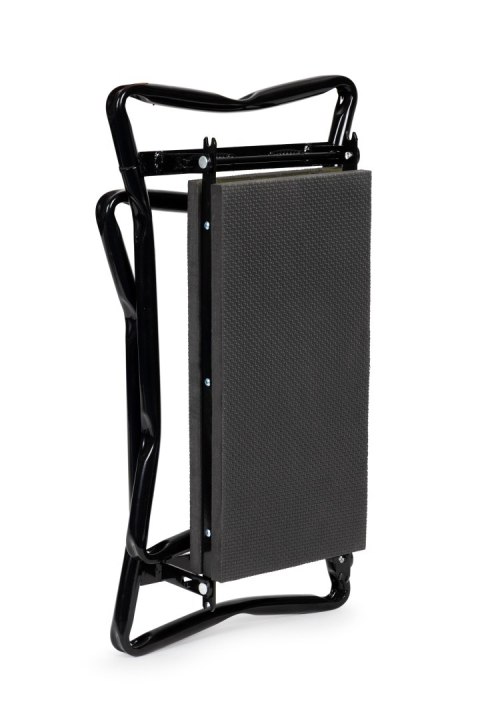 Składany klęcznik - stołek do pracy w ogrodzie 2w1 - niebieski MultiGarden