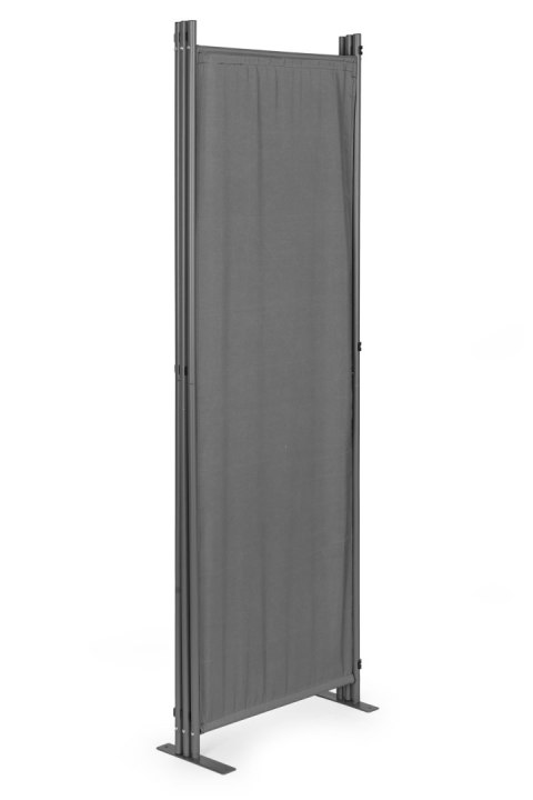 Składany parawan ogrodowy pokojowy 3-panelowy 167x164 cm szary MultiGarden MultiGarden