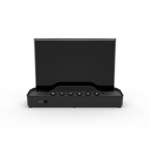 Stacja pogodowa podświetlana wyświetlacz LCD bezprzewodowa z czujnikiem zewnętrznym termometr barometr zegar LONGWELL INDUSTRIAL LTD