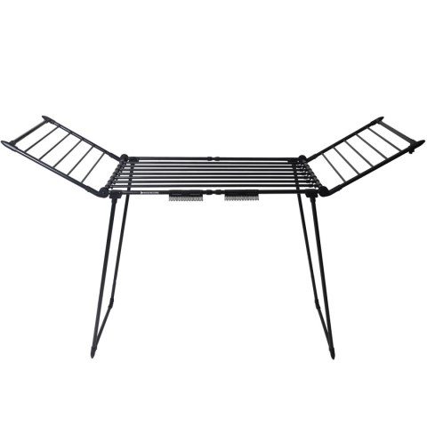 Suszarka na pranie odzież bieliznę stojąca rozsuwana balkonowa 27 metrów czarna LONGWELL INDUSTRIAL LTD