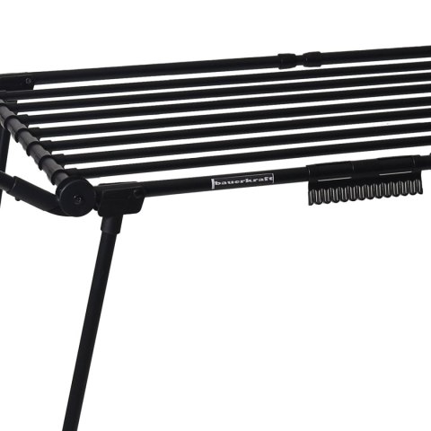 Suszarka na pranie odzież bieliznę stojąca rozsuwana balkonowa 27 metrów czarna LONGWELL INDUSTRIAL LTD