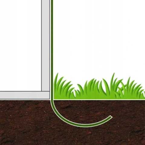 Szklarnia tunel ogrodowy 3x2x2 m foliowy wielosezonowy metalowy stelaż biała folia 2 wejścia LONGWELL INDUSTRIAL LTD