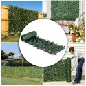 Sztuczny bluszcz żywopłot 3 szt. 500x150 cm zielona osłona na balkon maskująca MultiGarden