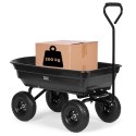 Wózek transportowy ogrodowy taczka wywrotka 75L 200 kg duże pompowane koła MultiGarden MultiGarden