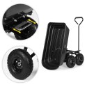 Wózek transportowy ogrodowy taczka wywrotka 75L 200 kg duże pompowane koła MultiGarden MultiGarden