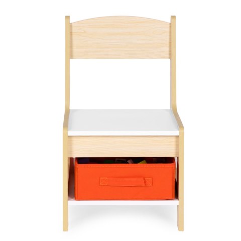 Zestaw mebli dla dzieci stolik + 2 krzesła tablica kredowa ECOTOYS ECOTOYS
