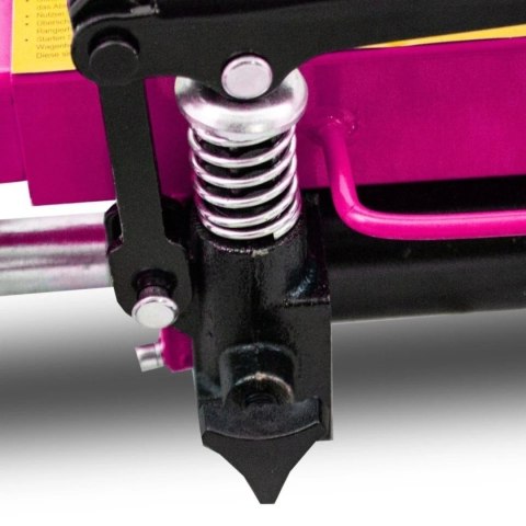 Wózek manewrowy hydrauliczny pod koła 1 sztuka magenta