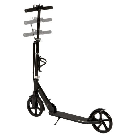 Hulajnoga miejska dla dzieci i młodzieży składana regulacja wysokości 95-105 cm koła 200 mm uchwyt na bidon Bauerkraft