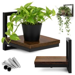 Kwietnik ścienny półka wisząca na kwiaty ozdoby loft ModernHome ModernHome