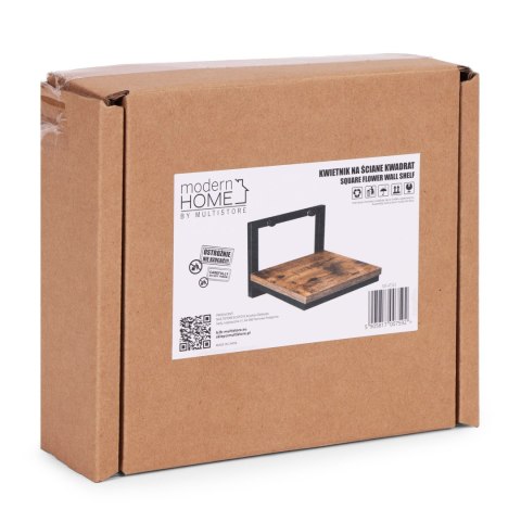 Kwietnik ścienny półka wisząca na kwiaty ozdoby loft ModernHome ModernHome