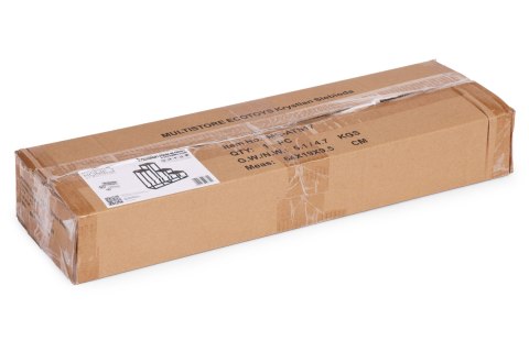 Kwietnik stojący stojak na kwiaty ozdoby 4 półki loft ModernHome ModernHome