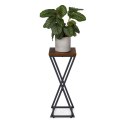 Kwietnik stojący stojak na kwiaty ozdoby geometryczny loft ModernHome ModernHome